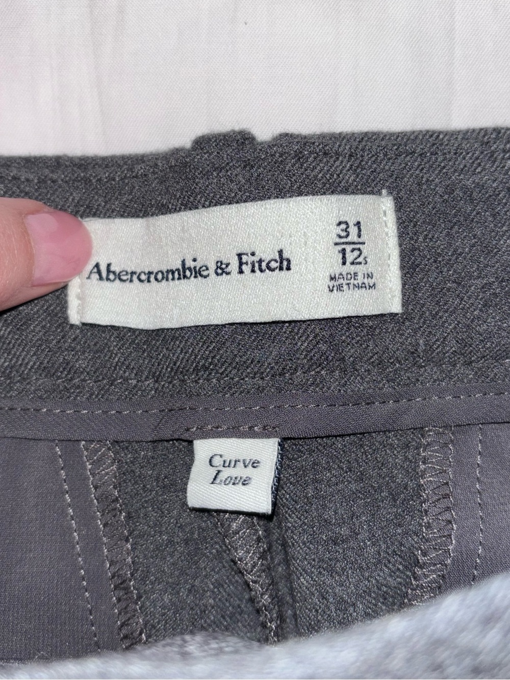 A&F Curve Love Wide Leg Dress Pants - Picture 8 of 15